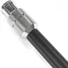 Tomada IEC/coaxial de instalação fácil (prateado/azul, 6,5 - 8,0 mm)