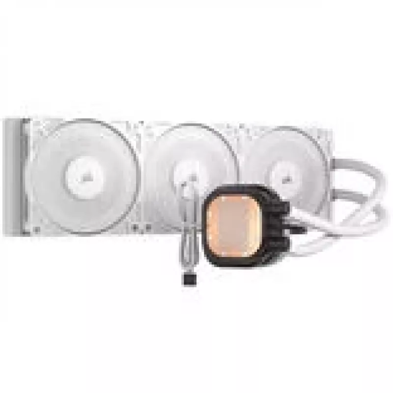 Refrigeração líquida All-in-One Corsair Nautilus 360 RS 12 cm Branco