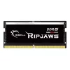 SO-DIMM 32 GB DDR5-5600, memória RAM preta, F5-5600S4645A32GX1-RS, Ripjaws, INTEL XMP