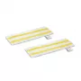 Kärcher Conjunto de panos de chão universais EasyFix Mop Panos descartáveis Branco, Amarelo