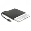 Caixa para HDD DeLOCK 42636 Preto 5,25 polegadas Micro SATA 5 Gbit/s