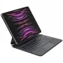 Belkin Connect Pro - teclado e capa folio (capa de proteção) - com suporte magnético - com touchpad - retroiluminado - sem fios - Bluetooth - QWERTZ
