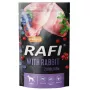 RAFI Comida húmida para cães coelho saco 500 g