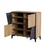 Estante Cama 4D OVO 90x38xH90 carvalho/betão