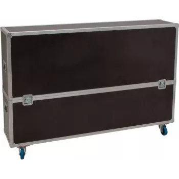 Flightcase Roadinger para 2x LCD ZL70 — mala de transporte robusta, modelo 31998015