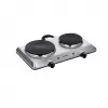 Placa de cozinha de mesa Severin DK 1014 com placa fechada 2 zonas controlo por botão rotativo