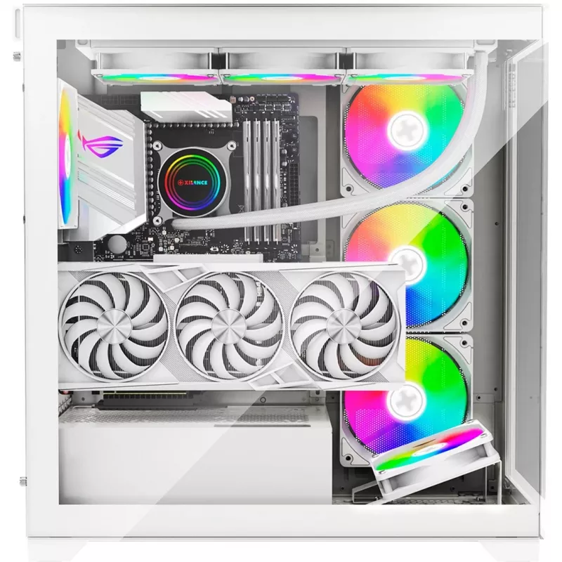 Caixa | XILENCE | ATX/micro ATX/Mini-ITX | branco | Midi Tower | PC | X818.W.ARGB