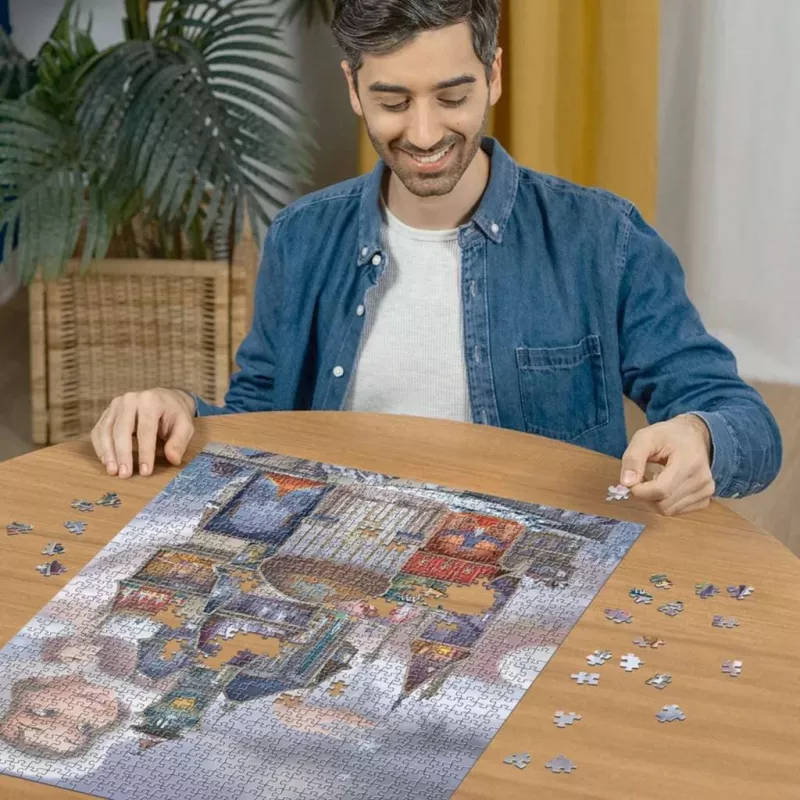 Puzzle Disney Castle Collection: Bela (1000 peças)