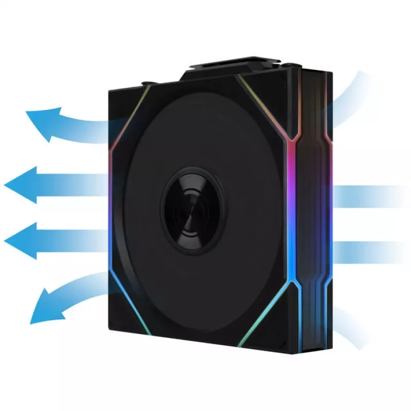 Ventoinha para caixa Lian Li UNI FAN TL Wireless 120mm ARGB PWM Reverse Blade