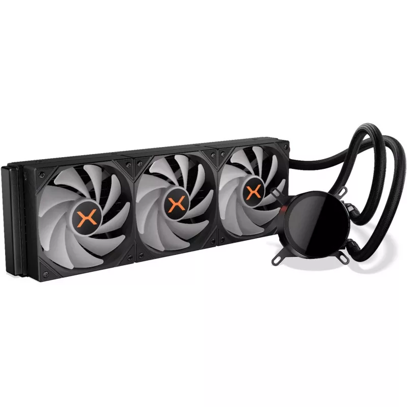 KRUX HydroX 360 ARGB refrigeração líquida AIO, 360 mm, preto
