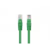 Cabo patch Lanberg Cat.6 UTP 1 m verde aprovado Fluke, pack de 10