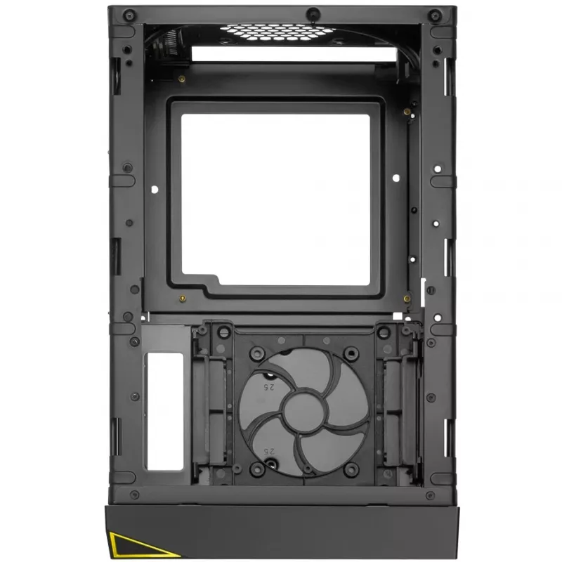 Caixa para PC Sharkoon SHARK ZONE C10 Mini-ITX preto, amarelo