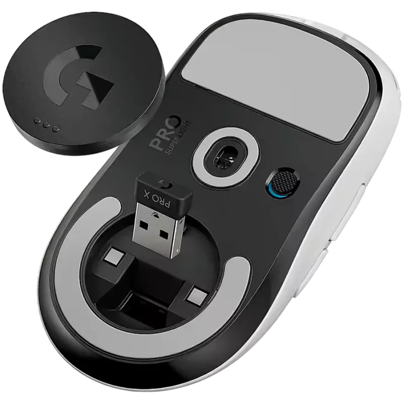 Rato gaming sem fios compacto LOGITECH G PRO X SUPERLIGHT 2c - BRANCO - 2,4 GHz - EER2-933