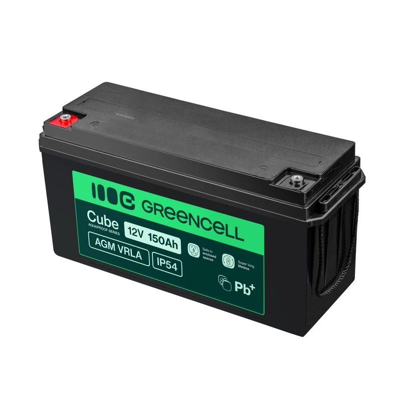 Bateria AGM Green Cell AGM12V150AH-J 12V 150Ah chumbo-ácido selada