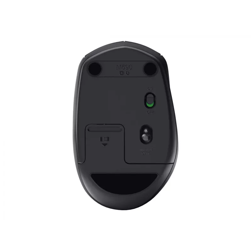 Rato Logitech M590 para destros RF sem fios + Bluetooth ótico 1000 DPI