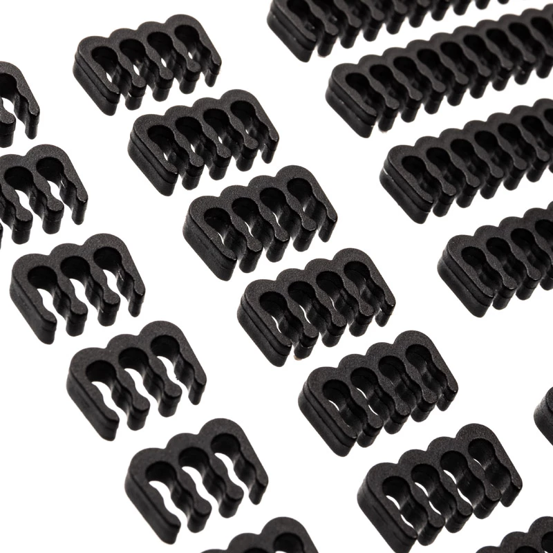 Conjunto de pentes para cabos Akasa - fixador de cabos preto de 3 mm (AK-MX293)