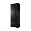 Roupeiro cama meble PAFOS 2D BASE 90×55,5×45 cm Preto mate, estrutura com 2 portas