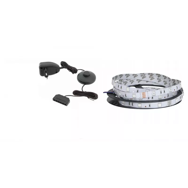 Conjunto de iluminação de cabeceira Cama Meble QIU — LED de sobrepor azul, alimentação AC, 2 unid.