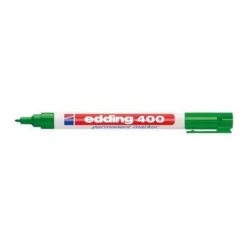 Marcador permanente Edding 400 verde