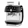 SMEG EGF03BLEU Máquina de café expresso. Máquina de café automática 50s Style. preta