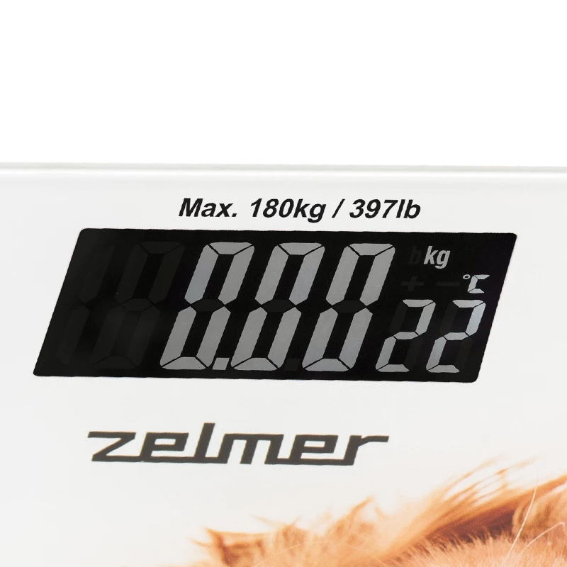Balança Zelmer ZBS1010 branca ZBS1010 cão ZELMER