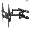 Maclean MC-760 suporte de parede para TV de 26–55 polegadas, VESA 100×100–400×400, máx. 30 kg, inclinação ±15°, distância à parede 7–46 cm, metal, preto