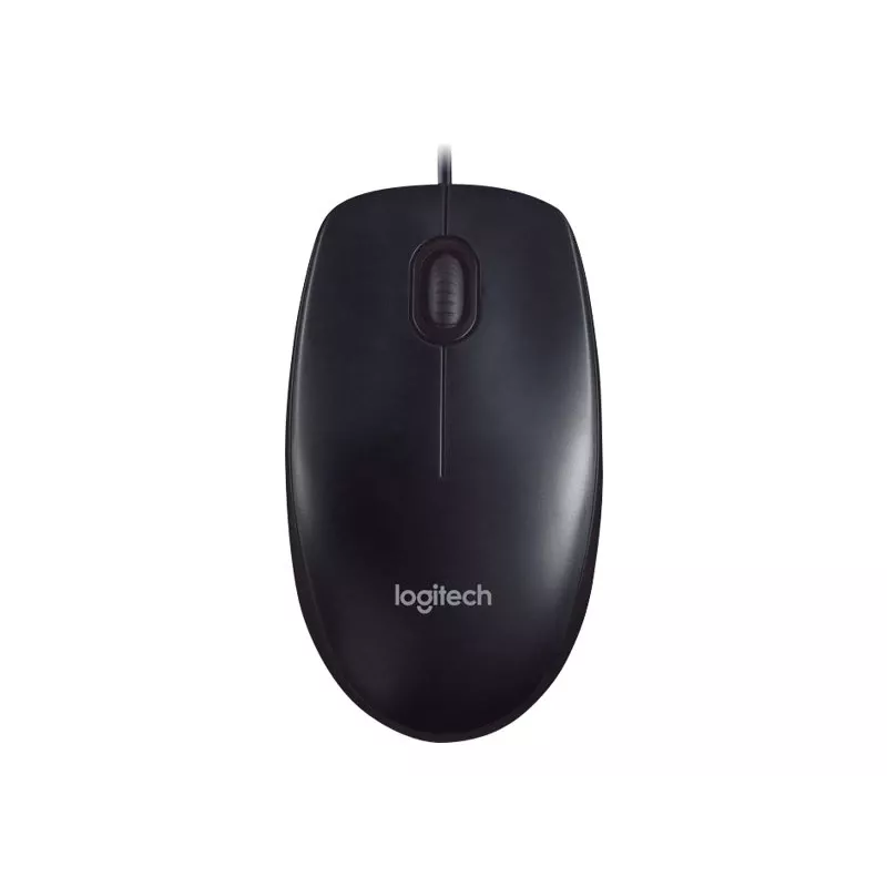 Rato ótico de escritório com fio Logitech M90 — 1000 DPI, para ambas as mãos, USB Type-A, preto