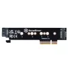 Placa adaptadora Silverstone SST-ECM28 M.2/SATA, PCIe 4.0, 1x M-Key, 1x SATA