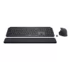 Logitech MX Keys combo for Business Gen 2 teclado e rato incluídos escritório RF Wireless + Bluetooth AZERTY francês grafite