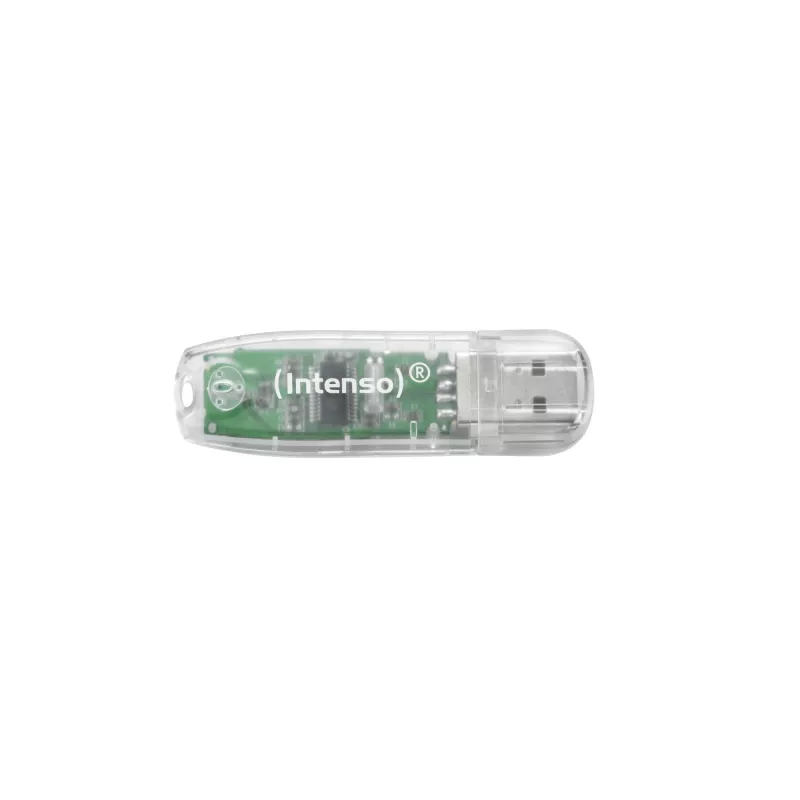 MEMORY DRIVE FLASH USB2 32GB/TRANSPARENTE 3502480 INTENSO