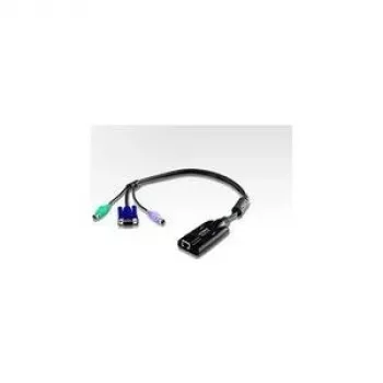 Cabo adaptador KVM ATEN PS/2 - VGA para Cat5e/6 (módulo CPU)