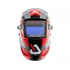 Yato YT-73921 máscara de soldar com escurecimento automático, preto/vermelho/prateado