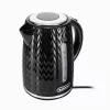 Chaleira elétrica NELO, capacidade de 1,7 l, 2000 W, preta