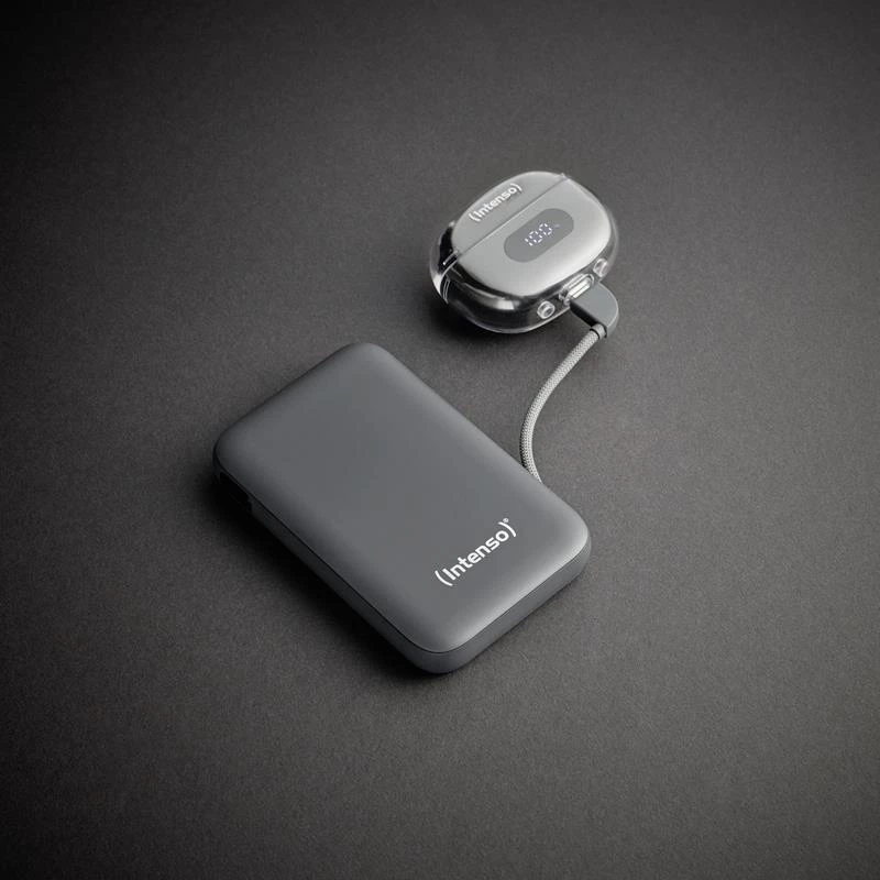 Powerbank USB 10000 mAh/cinzento S10000 7333034 Intenso