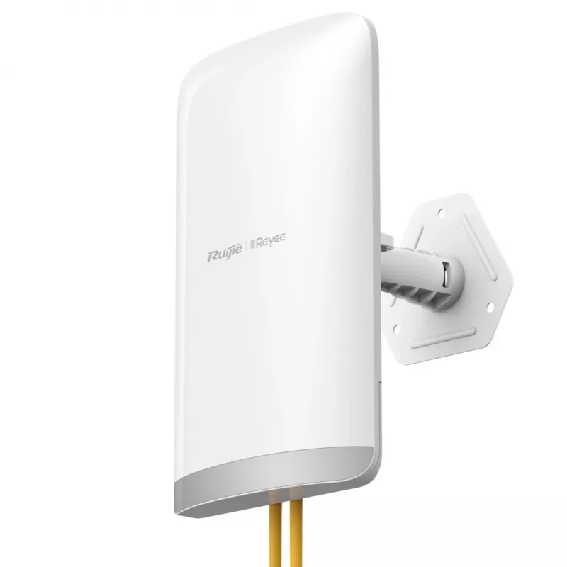 Ruijie Reyee RG-EST350 V2 ponte sem fios 5 GHz 802.11ac de fluxo duplo, 867 Mbps, 5 km, 15 dB, PoE, branco