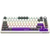 LORGAR KBP7075W, teclado gaming mecânico 75% sem fios Pro, bege, layout EN