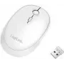 Logilink - Rato - ótico - sem fios - 2,4 GHz, Bluetooth 4.0 - recetor sem fios (USB) - branco (ID0205)