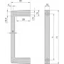 SCHROFF Pega frontal - FRONTGRIFFE 3HE MULTIPAC(2X) (20860258)