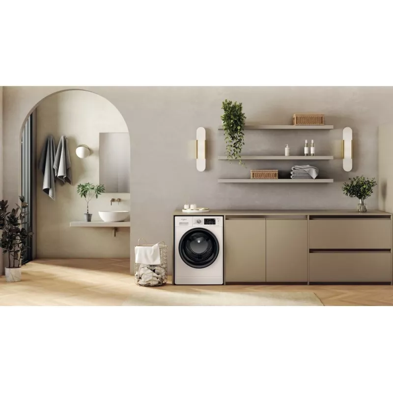 Máquina de lavar roupa Indesit FFD 11489 BV EE, A, carga frontal, capacidade de lavagem 11 kg, 1351 rpm, profundidade 60,5 cm, branco | Whirlpool