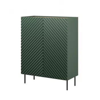 Estante Cama Meble ONDA ONDA 98×45×127 cm verde, armário de parede de chão