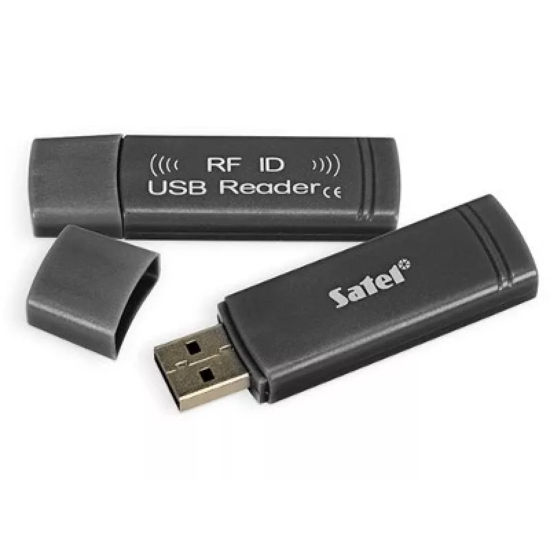 Leitor de cartões magnéticos Satel CZ-USB-1 USB preto