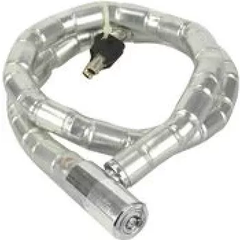 Corrente blindada para bicicleta FISCHER 1000 mm de comprimento, 23 mm de diâmetro