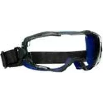 3M GoggleGear 6000 Óculos de proteção neoprene preto, azul