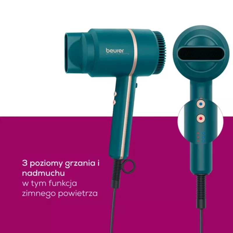 Secador de cabelo Beurer HC 35 1800W