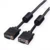 Cabo VGA ROLINE High Quality Ferrite DDC HD15 M/M 20 m