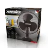 Mesko | Ventilador | MS 7309 | Ventilador de mesa | Preto | Diâmetro 30 cm | Níveis de velocidade 3 | Oscilação | 40 W | Não