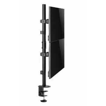 Suporte de monitor Gembird MA-D2-02, braço de monitor de secretária, capacidade máxima 9 kg