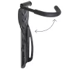 Suporte de bicicleta de parede MACLEAN MC-432, suporte vertical para bicicleta, largura ajustável, carga máx. 30 kg, preto