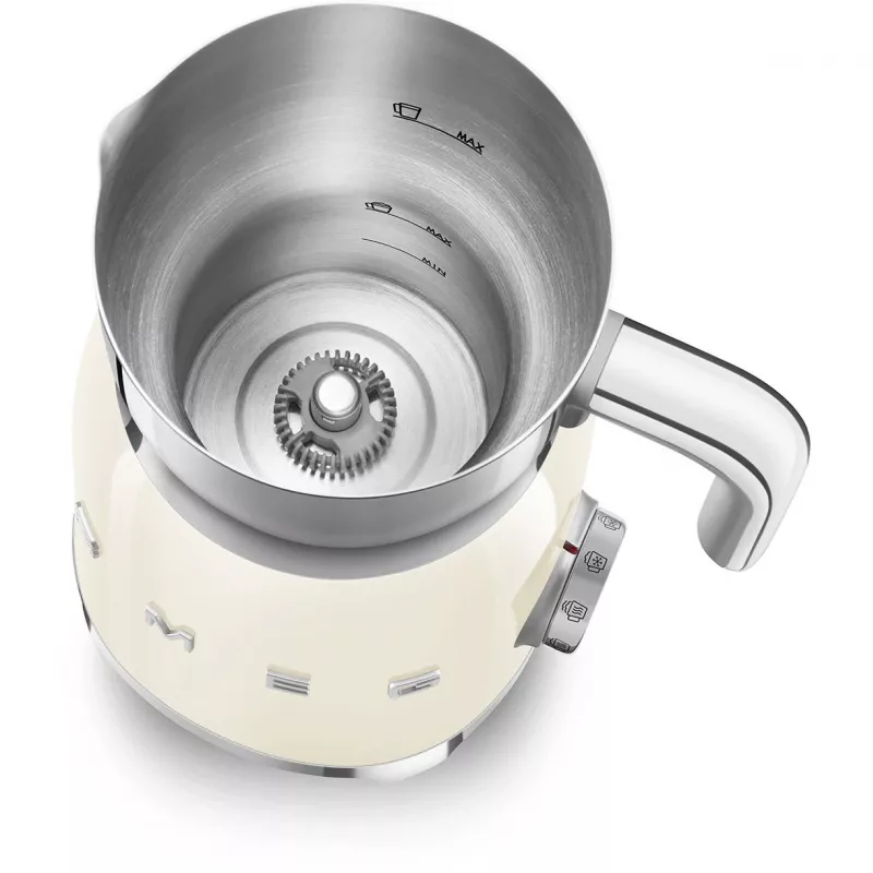 SMEG MFF11CREU Espumador de leite 50 polegadas estilo creme