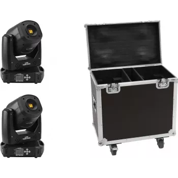 Conjunto de iluminação LED EUROLITE TMH-S90 2x com mala